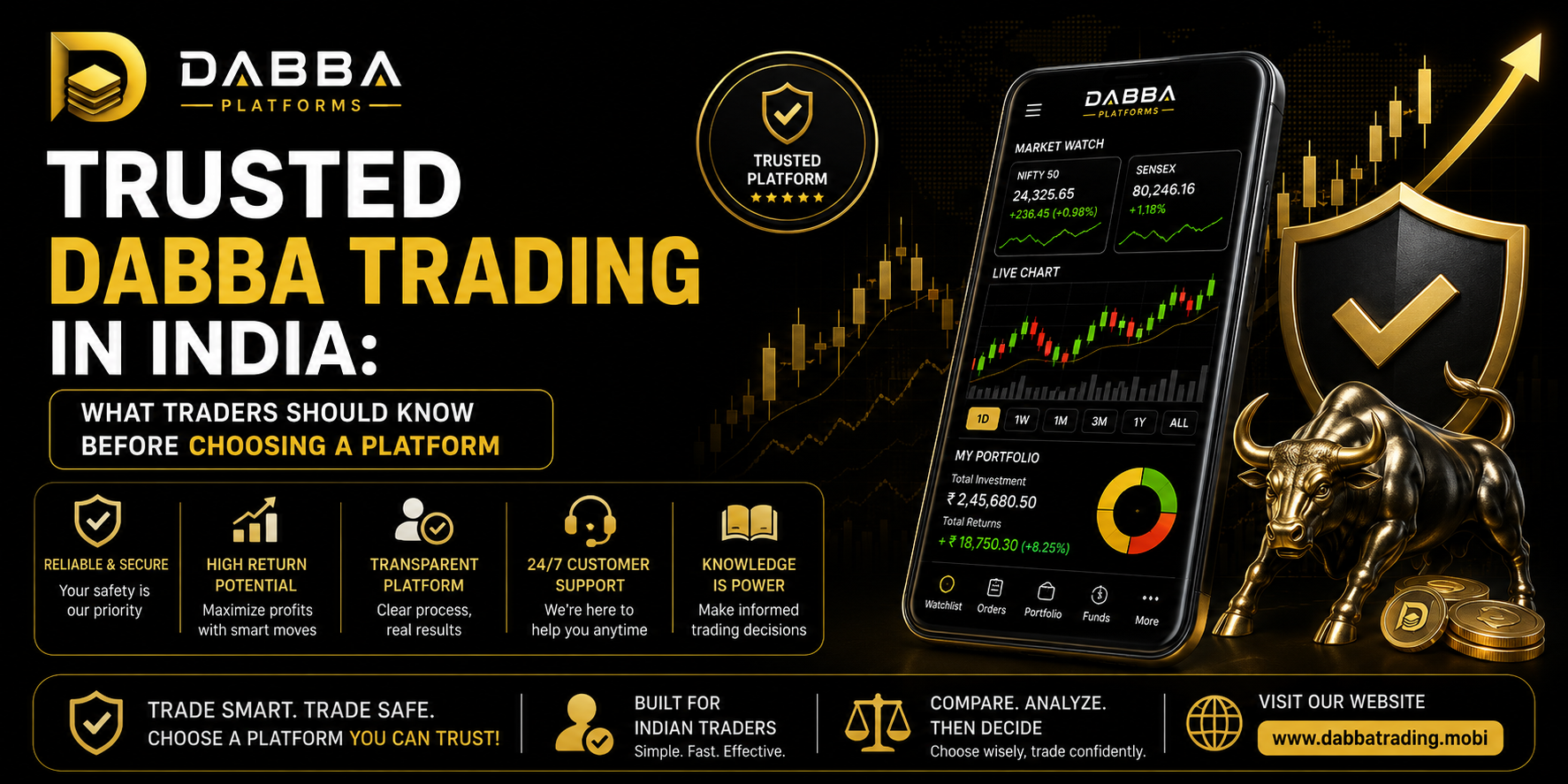 Trusted Dabba Trading in India